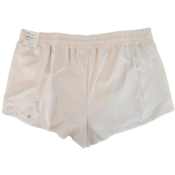 Calia Run Mid-Rise Infinity Athletic Lined Short in Washed Peach | Women's XL - Picture 2 of 12